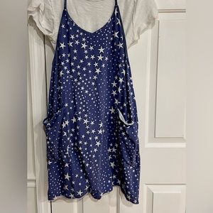 Hot shot romper stars